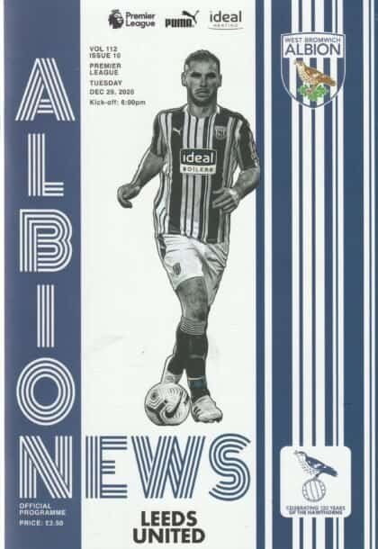 West Bromwich Albion v Leeds United 29-Dec-2020