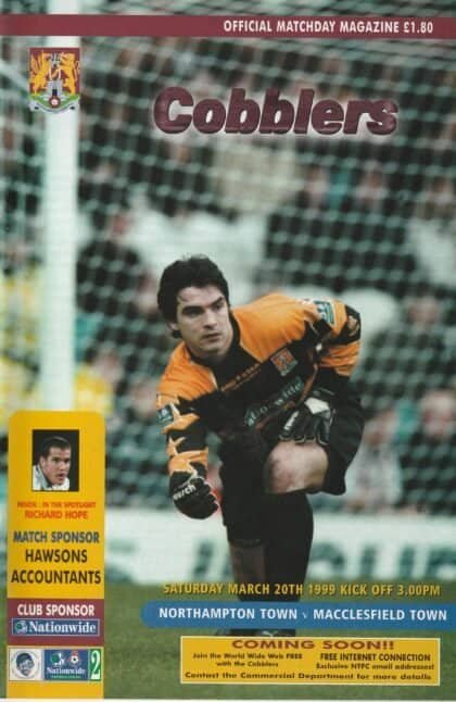 Northampton Town v Macclesfield Town 20-Mar-1999
