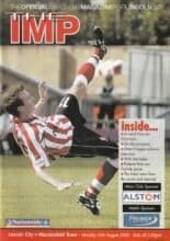 Lincoln City v Macclesfield Town 26-Aug-2002