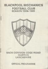 Blackpool Mechanics v Maine Road   11-Jan-1989