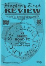 St Helens Town v Maine Road 16-Apr-1994