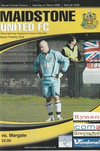 Maidstone United v Margate  21-Mar-2009