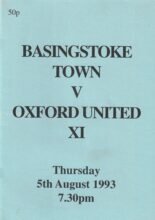 Basingstoke Town v Oxford United XI 05-Aug-1993