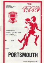 Scunthorpe United v Portsmouth 03-Apr-1979