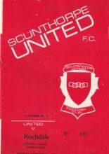 Scunthorpe United v Rochdale 19-Nov-1977