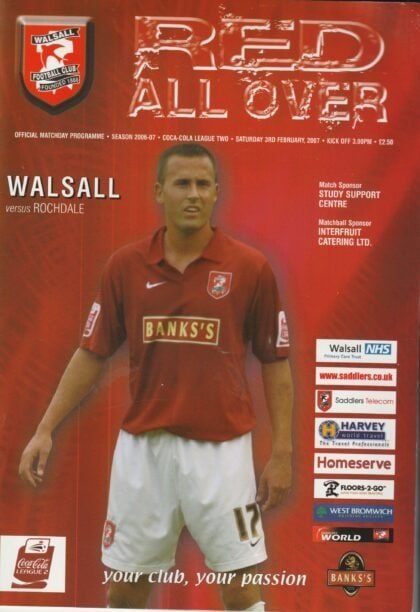 Walsall v Rochdale 03-Feb-2007