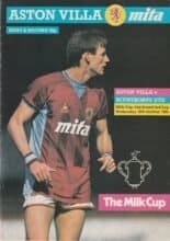 Aston Villa v Scunthorpe United 10-Oct-1984