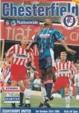 Chesterfield v Scunthorpe United 23-Oct-1999