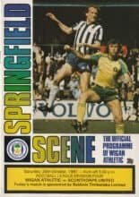 Wigan Athletic v Scunthorpe United 24-Oct-1981