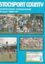 Stockport County v Scunthorpe United 27-Feb-1981