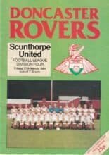 Doncaster Rovers v Scunthorpe United 27-Mar-1981