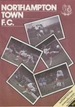 Northampton Town v Scunthorpe United 29-Aug-1981