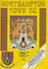Northampton Town v Scunthorpe United 02-Nov-1985