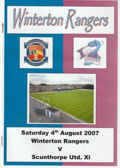 Winterton Rangers v Scunthorpe United XI 04-Aug-2007