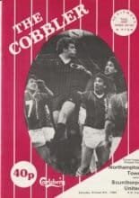 Northampton Town v Scunthorpe United 06-Oct-1984