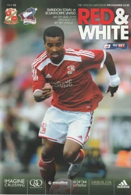 Swindon Town v Scunthorpe United 09-Aug-2014