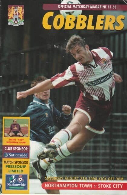 Northampton Town v Stoke City 08-Aug-1998