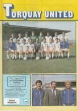 Torquay United v Scunthorpe United 12-Sep-1981