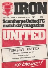 Scunthorpe United v Torquay United 03-Nov-1979