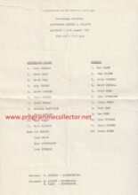 Scunthorpe United v Walsall 15-Aug-1981