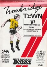 Trowbridge Town v Wellingborough Town 23-Jan-1988