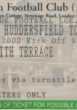 Fulham v Huddersfield Town 07-May-2000