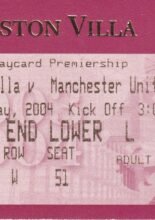 Aston Villa v Manchester United 15-May-2004