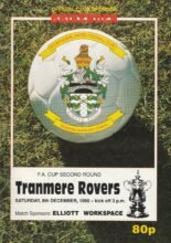 Scunthorpe United v Tranmere Rovers 08-Dec-1990