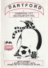 Dartford v Cambridge City 04-Dec-1990