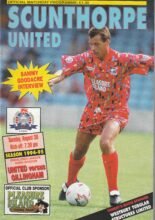Scunthorpe United v Gillingham 30-Aug-1994