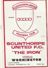 Scunthorpe United v Workington 08-Nov-1975