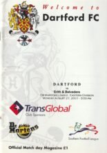 Dartford v Erith & Belvedere 27-Aug-2001