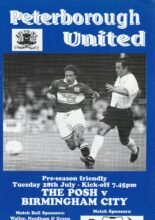 Peterborough United v Birmingham City 28-Jul-1998