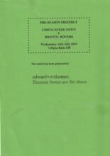 Cirencester Town v Bristol Rovers 16-Jul-2003