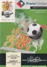 Dartford v Cambridge City 13-Nov-1997