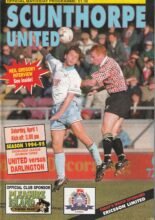 Scunthorpe United v Darlington 01-Apr-1995