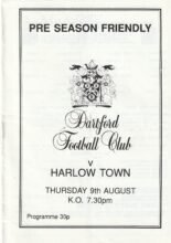 Dartford v Harlow Town 09-Aug-1990