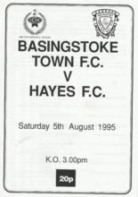 Basingstoke Town v Hayes 05-Aug-1995