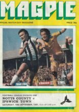 Notts County v Ipswich Town 19-Sep-1981