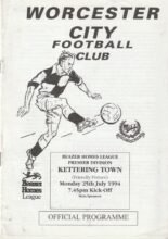 Worcester City v Kettering Town 25-Jul-1994