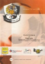 Dartford v King's Lynn 17-Aug-2002