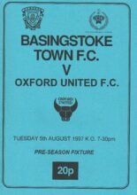 Basingstoke Town v Oxford United 05-Aug-1997