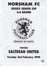 Horsham v Saltdean United 02-Feb-1999