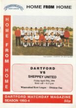 Dartford v Sheppey United 29-Apr-1994