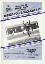Nuneaton Borough v Stafford Rangers 11-Apr-1987