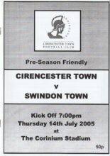 Cirencester Town v Swindon Town 14-Jul-2005