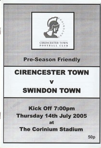 Cirencester Town v Swindon Town 14-Jul-2005