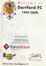 Dartford v Tonbridge Angels 05-Feb-2000