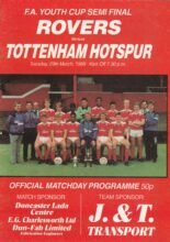 Doncaster Rovers Youth v Tottenham Hotspur Youth 29-Mar-1988