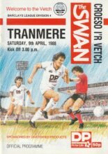 Swansea City v Tranmere Rovers 09-Apr-1988